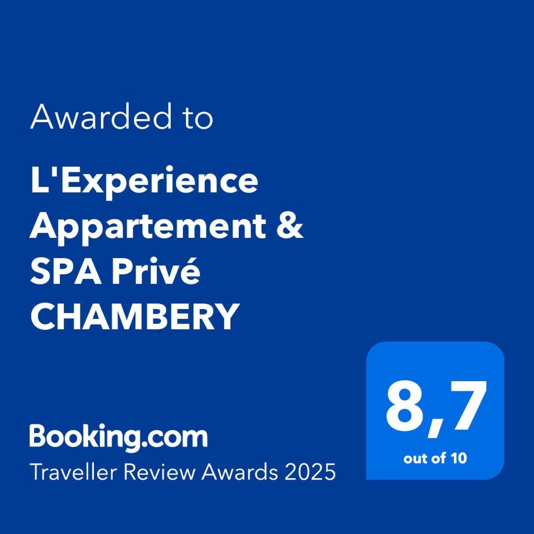 L'Experience Appartement & Spa Prive シャンベリ エクステリア 写真